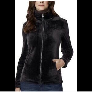 32 Degrees Heat, Plush Black Jacket, Women's Size‎ XL, Super Soft And Warm